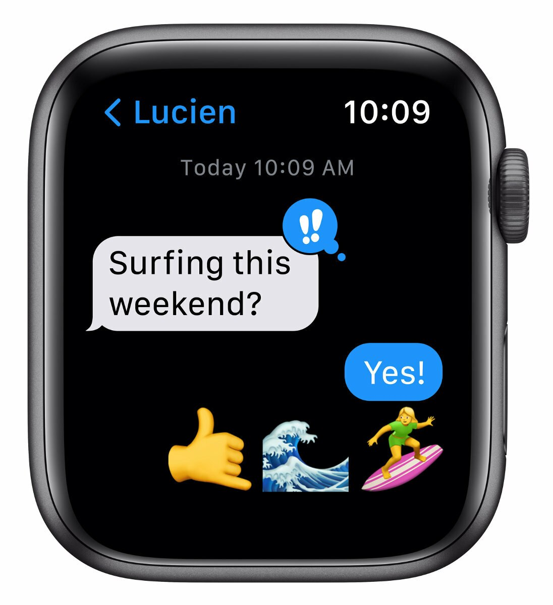 SmartWatch APPLE Watch SE GPS Koperta 44 mm z aluminium w kolorze gwiezdnej szarości z paskiem sportowym w kolorze północy MKQ63WB/A