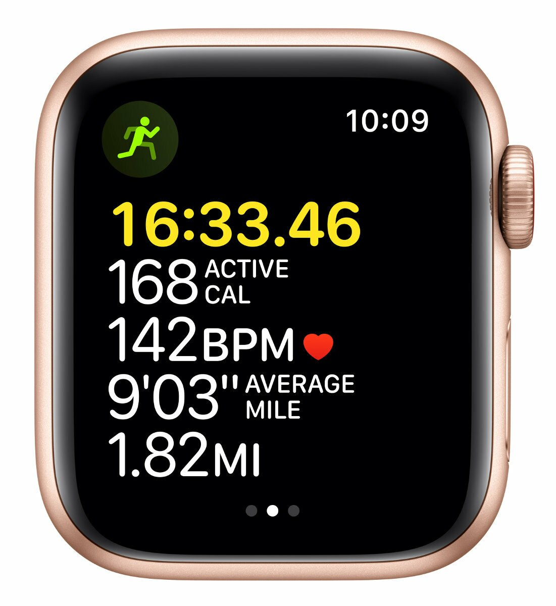 SmartWatch APPLE Watch SE GPS+Cellular Koperta 40 mm z aluminium w kolorze złotym z paskiem sportowym w kolorze jesiennego liścia/białym MKQY3WB/A