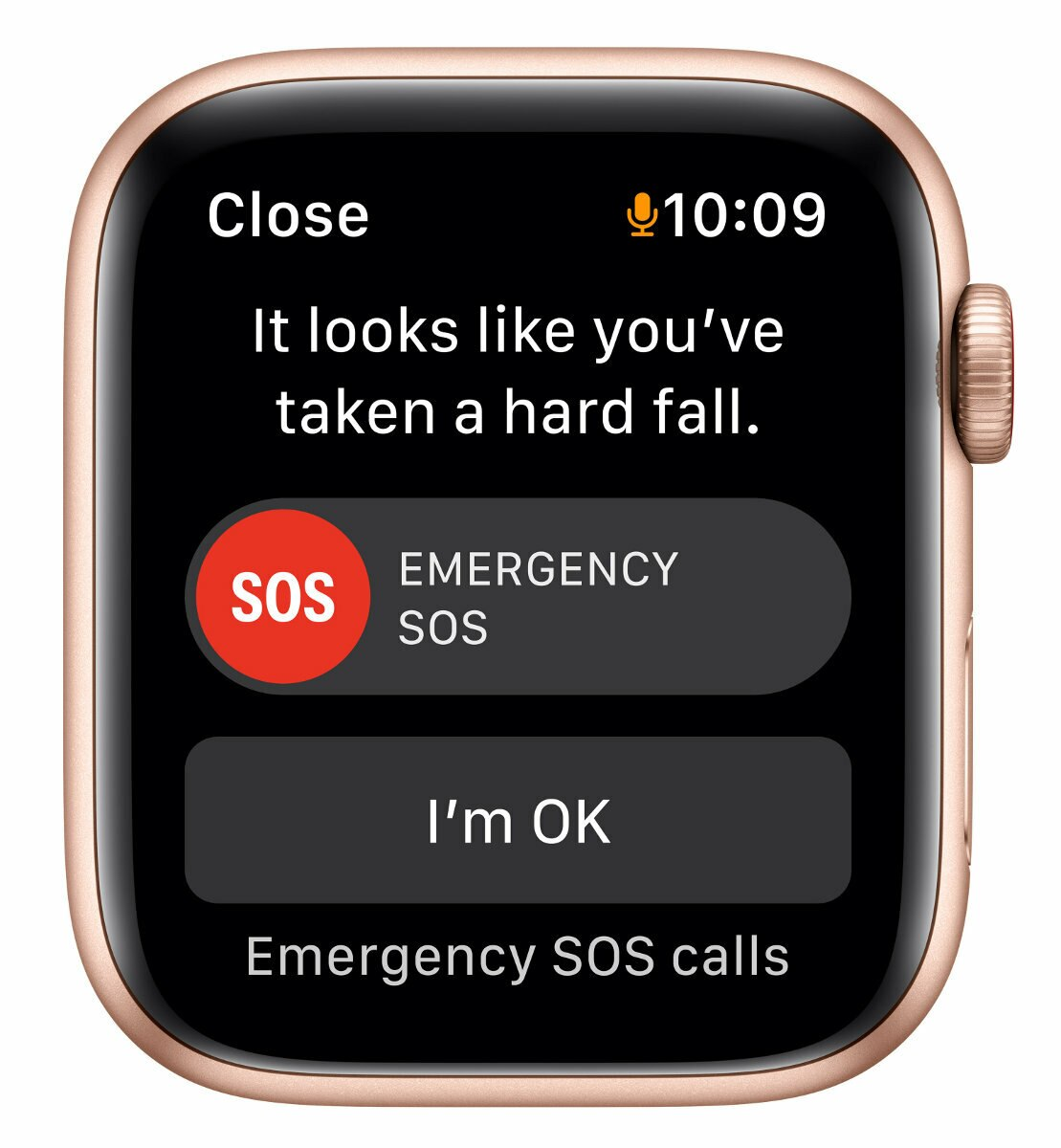 SmartWatch APPLE Watch SE GPS+Cellular Koperta 44 mm z aluminium w kolorze złotym z paskiem sportowym w kolorze księżycowej poświaty MKT13WB/A