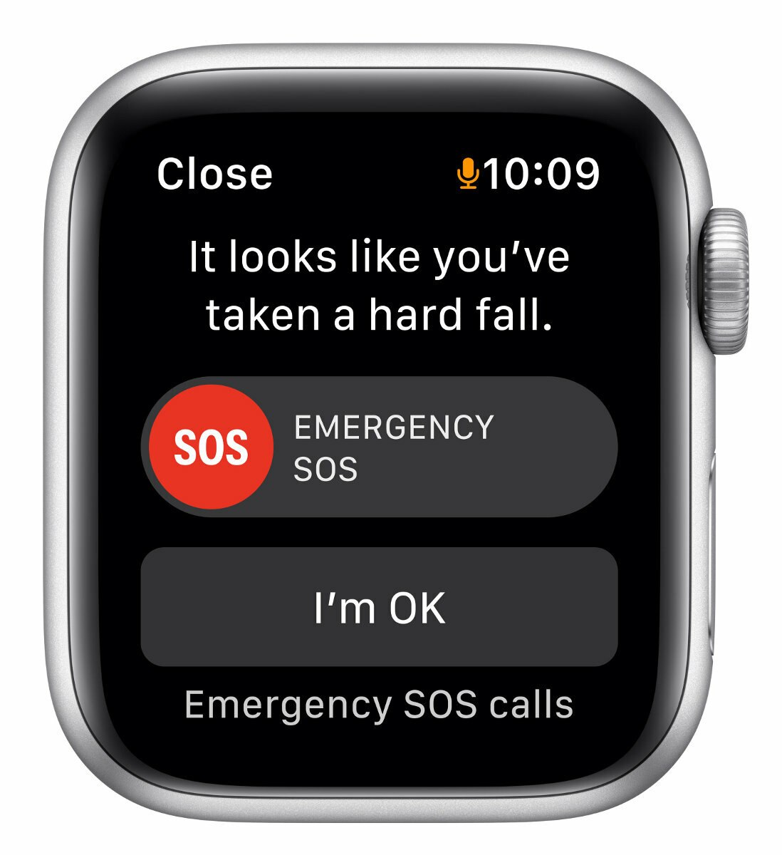 SmartWatch APPLE Watch SE Nike GPS Koperta 40 mm z aluminium w kolorze srebrnym z paskiem sportowym Nike w kolorze czystej platyny/czarnym MKQ23WB/A