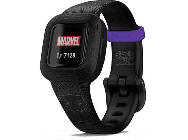 PRODUKT PO EKSPOZYCJI - Smartwatch GARMIN vivofit jr. 3 Marvel Black Panther Czarny 010-02441-10