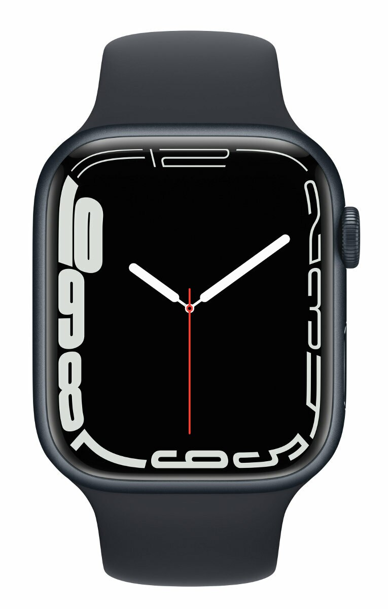 SmartWatch APPLE Watch Series 7 GPS+Cellular Koperta 45 mm z aluminium w kolorze północy z paskiem sportowym w kolorze północy MKJP3WB/A