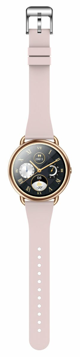 SmartWatch BEMI Cosmo Różowo-złoty (Rose Gold) + dodatkowy pasek