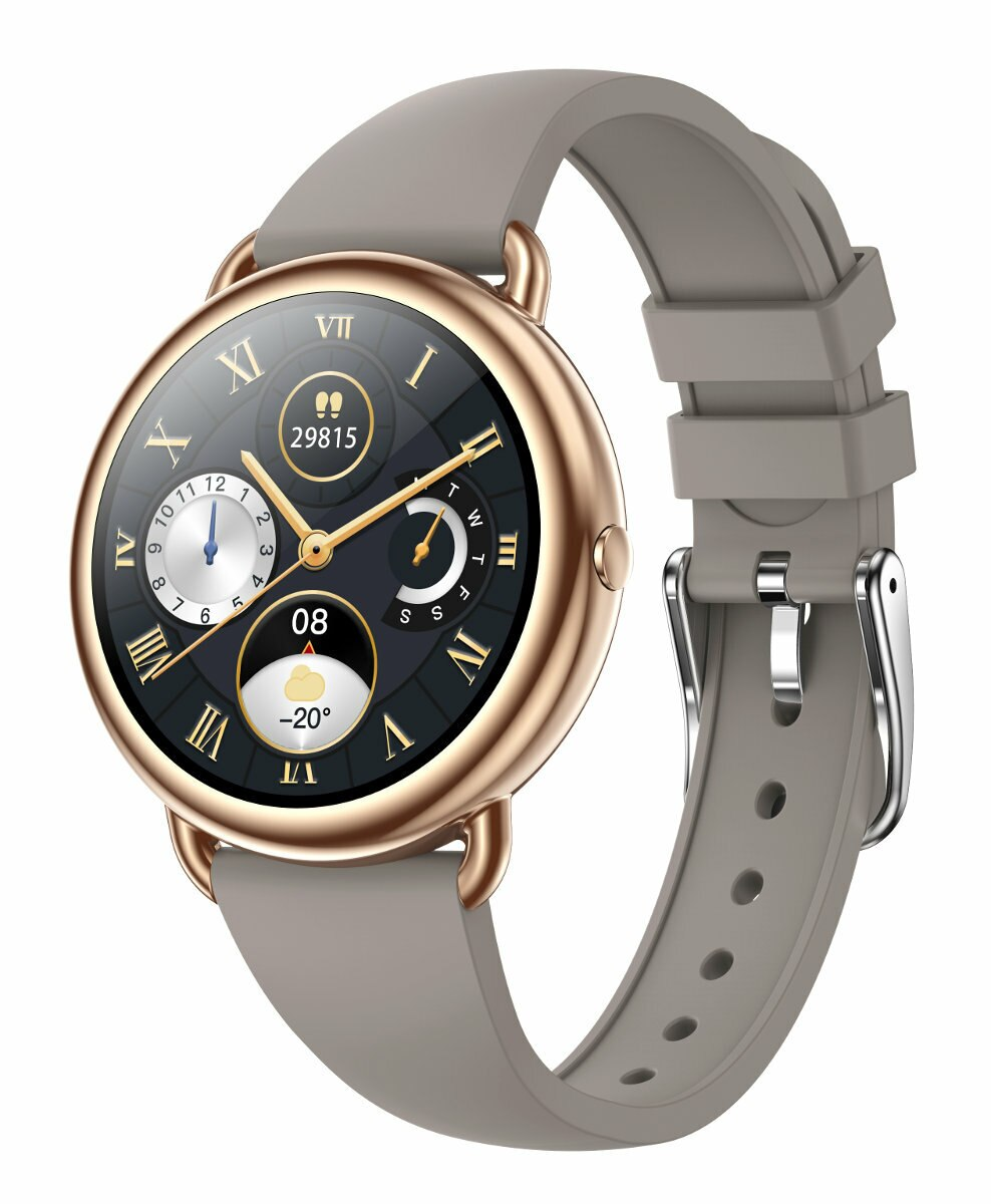 SmartWatch BEMI Cosmo Różowo-złoty (Rose Gold) + dodatkowy pasek