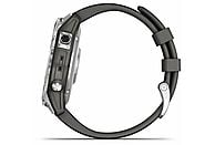 Smartwatch GARMIN Fenix 7 Srebrny z grafitowym paskiem 010-02540-01