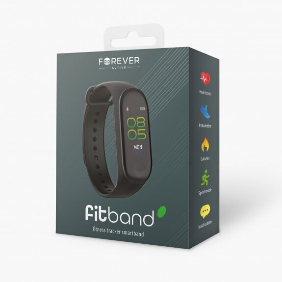 Smartband FOREVER TF1 SB-50 Czarny