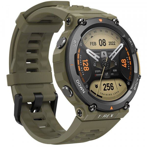 Smartwatch GPS AMAZFIT T-Rex 2 Wild Green