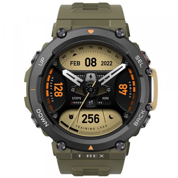 Smartwatch GPS AMAZFIT T-Rex 2 Wild Green
