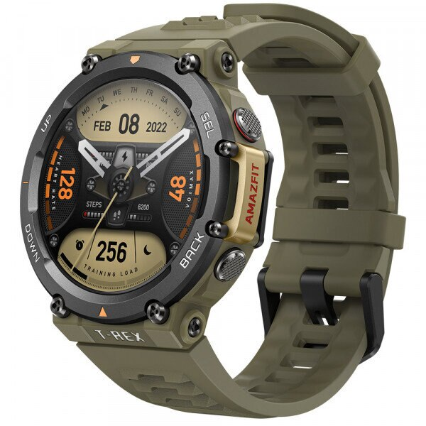 Smartwatch GPS AMAZFIT T-Rex 2 Wild Green
