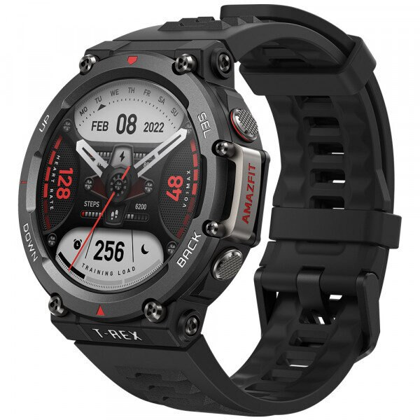 Smartwatch GPS AMAZFIT T-Rex 2 Ember Black