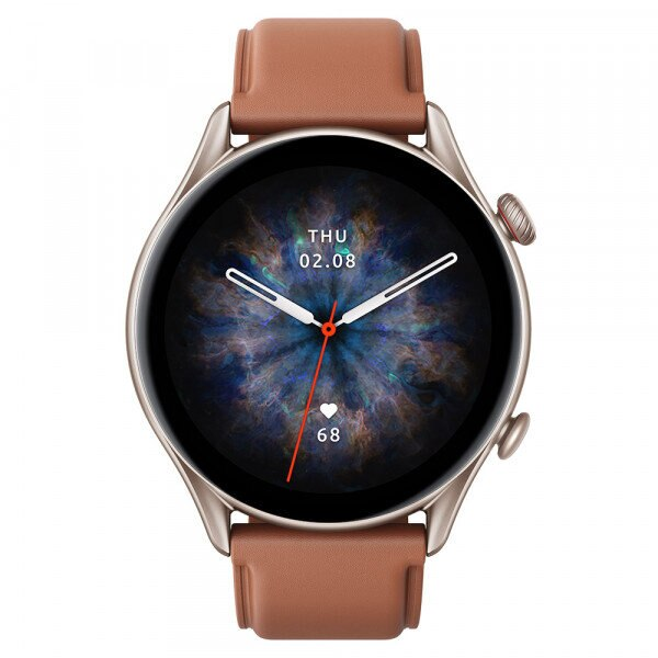 Smartwatch GPS AMAZFIT GTR 3 Pro Brown Leather