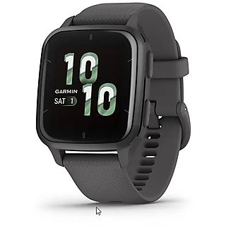 Smartwatch GARMIN Venu Sq 2 Niebieskoszara ramka z aluminium szarą kopertą i silikonowym paskiem 010-02701-10