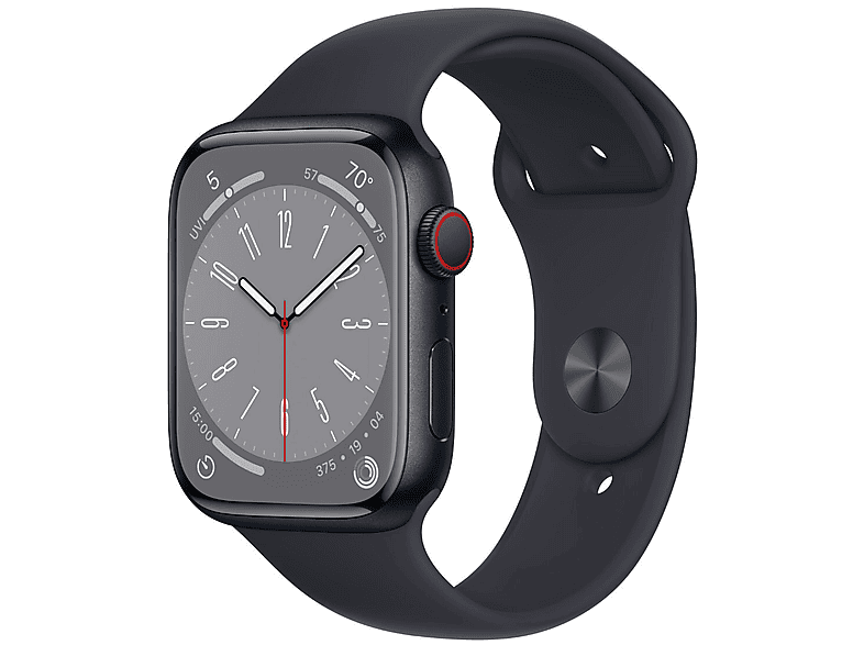 Smartwatch APPLE Watch Series 8 GPS + Cellular koperta 45mm z