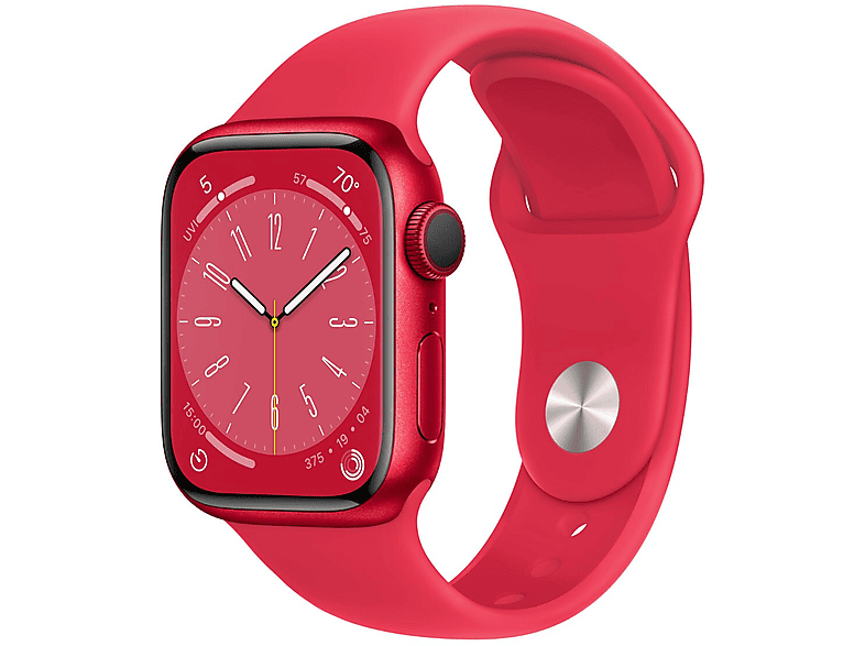 Smartwatch APPLE Watch Series 8 GPS koperta 41mm z aluminium paskiem sportowym (PRODUCT)RED MNP73WB/A