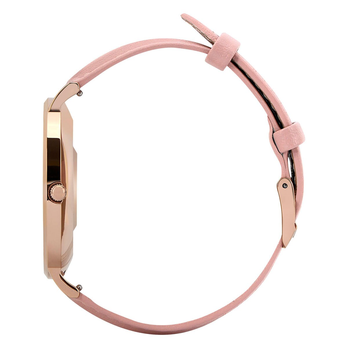 Smartwatch GARETT Verona Złoto-różowy skórzany