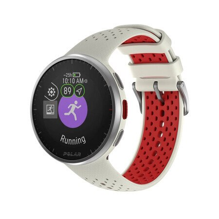 Smartwatch GPS POLAR Pacer Pro S-L Biało-czerwony