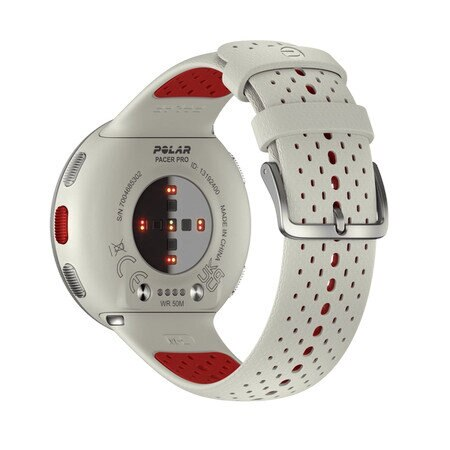 Smartwatch GPS POLAR Pacer Pro S-L Biało-czerwony