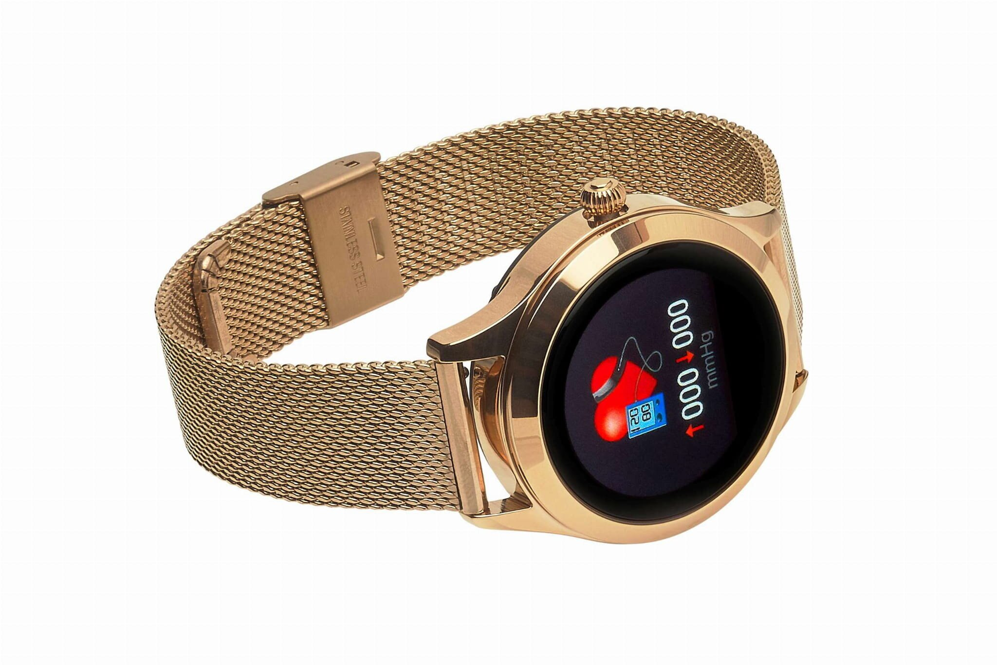 Smartwatch GARETT Women Naomi Złoty stalowy