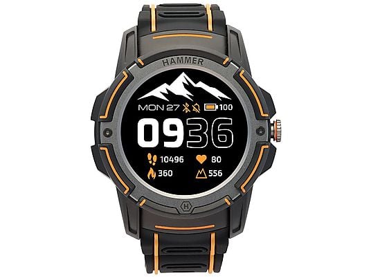 Smartwatch GPS HAMMER Watch Plus Czarny