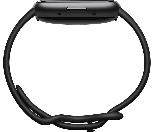 Smartwatch GPS FITBIT Versa 4 Czarno-grafitowy zestaw prezentowy