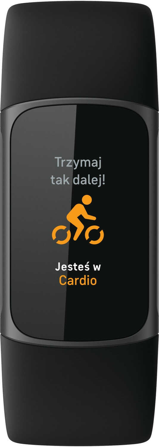 Smartband FITBIT Charge 5 Grafitowy/Czarny Zestaw prezentowy