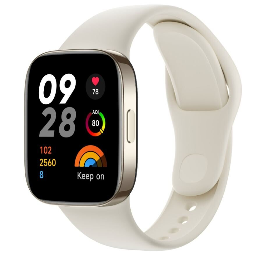 Smartwatch GPS XIAOMI Redmi Watch 3 Ivory