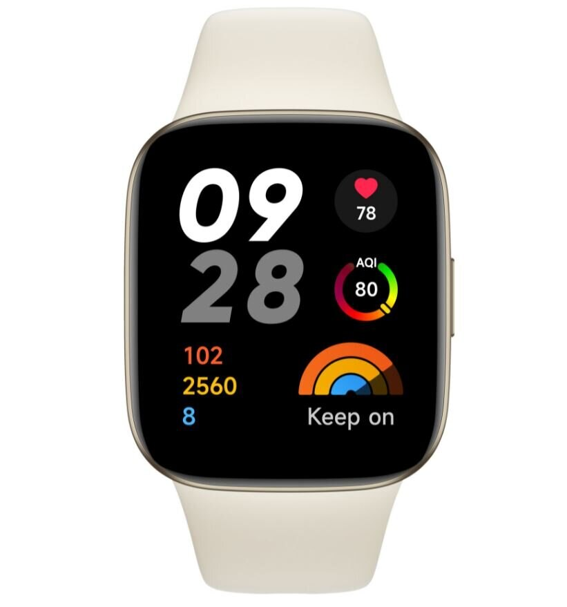 Smartwatch GPS XIAOMI Redmi Watch 3 Ivory