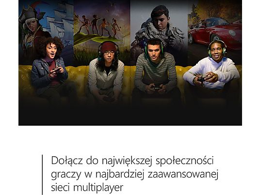 E-KOD Kod aktywacyjny MICROSOFT Xbox Game Pass Ultimate 1 miesiąc