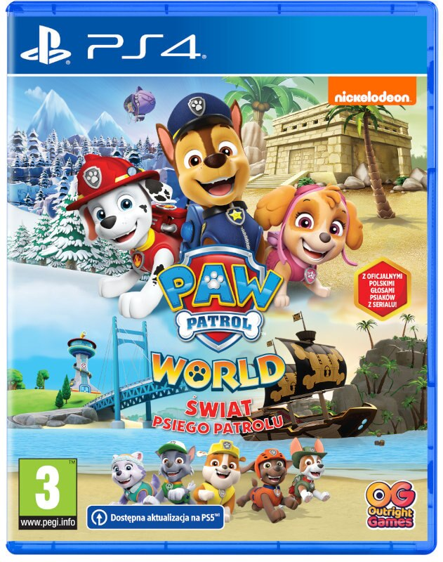 Gra PS4 Świat Psiego Patrolu (Kompatybilna z PS5)