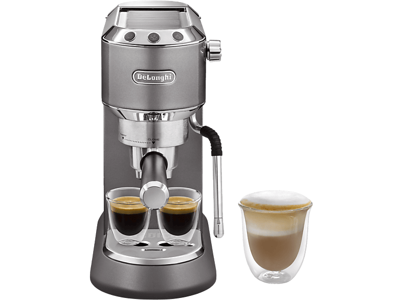 Cafetera Espresso manual De'Longhi Dedica EC685.M, Thermoblock, Express,  Función 2 tazas, 1350 W, 15 bar, Metalizado - Comprar en Fnac