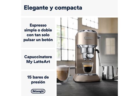 Cafetera Espresso Dedica Blanco DELONGHI