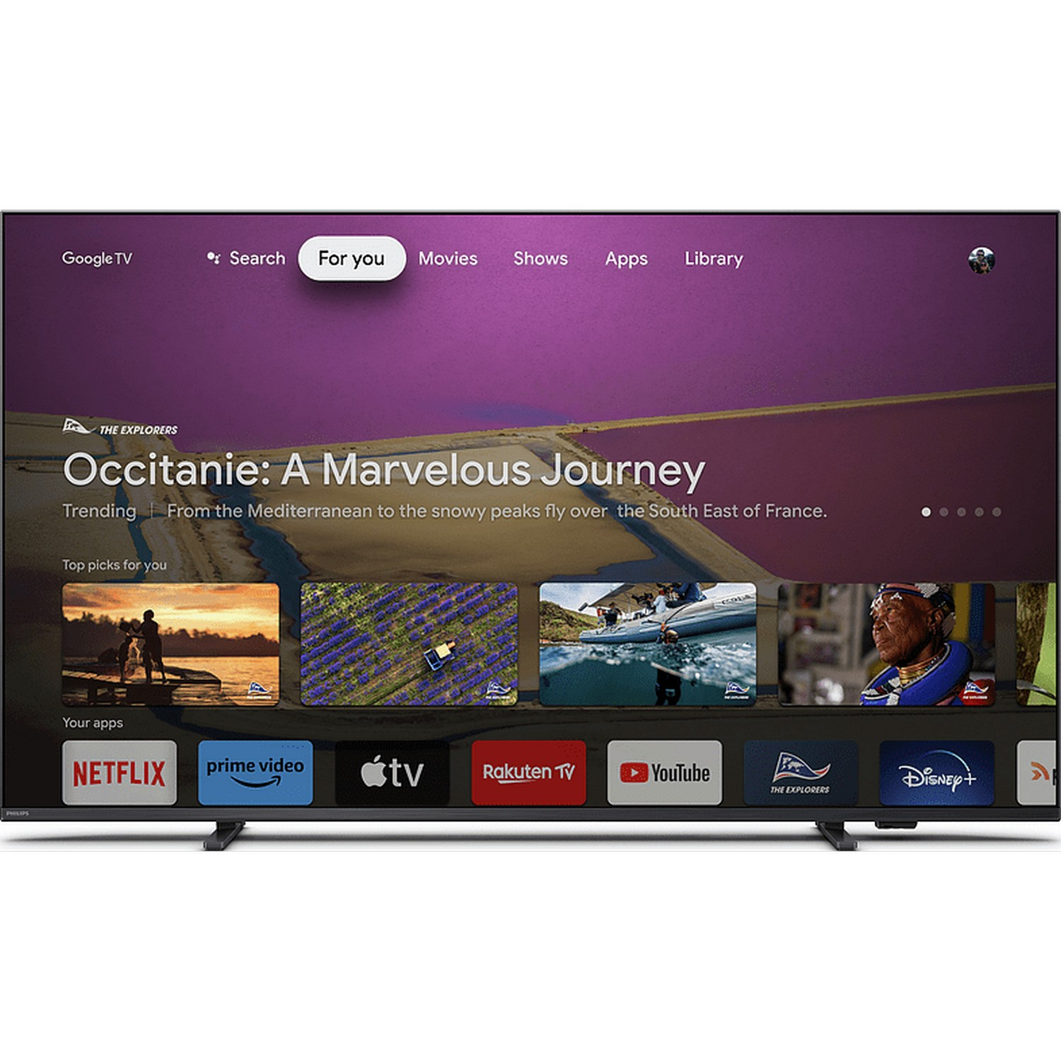 PHILIPS 55PUS8508/12 55" FULL LED Smart 4K - Ultra HD 4K - TV LED - 55 pouces