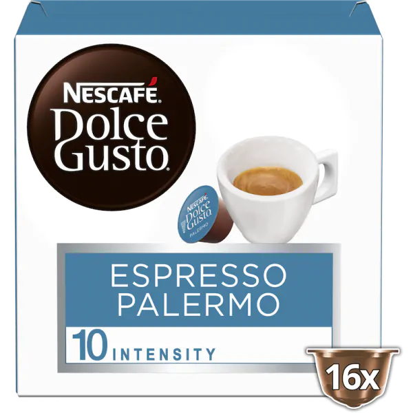 NESCAFÉ DOLCE GUSTO Espresso Palermo kávé, 16 db