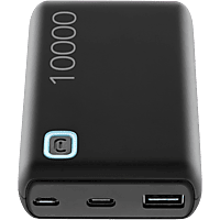 MediaMarkt CELLULARLINE Essence Powerbank 10000 mAh Zwart aanbieding