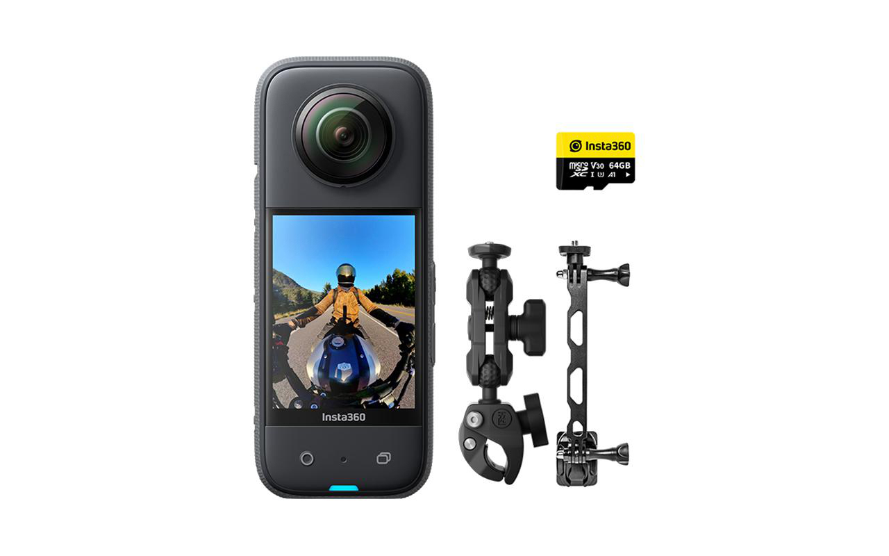 Motorcycle Touchscreen Kit X3 INSTA360 Actionkamera ,