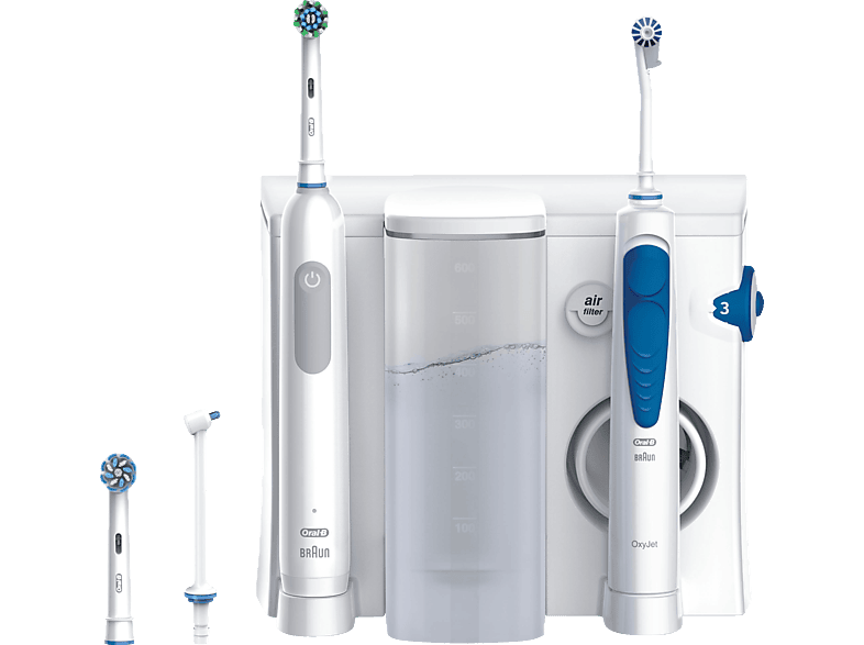 Munddusche + Elektrische Zahnbürste ORALB Oral Health Center PRO 1