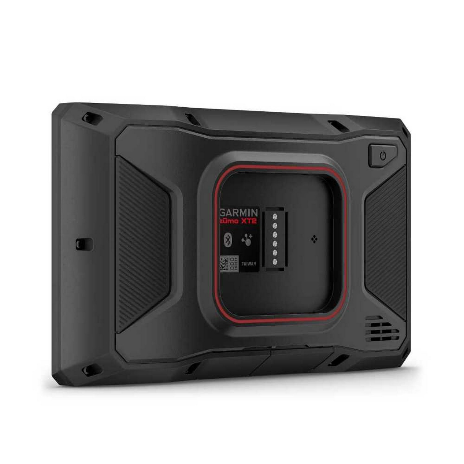 Garmin dezl Xtra 720 GPS device, black and red, with Garmin and Xtra logos.