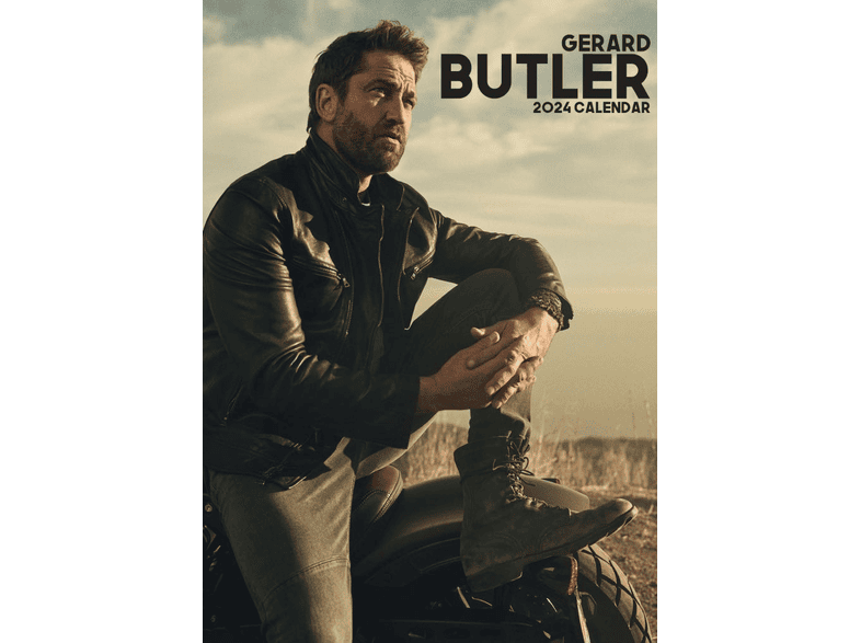 Gerard Butler 2024 Unofficial Calendar - A3-as naptár