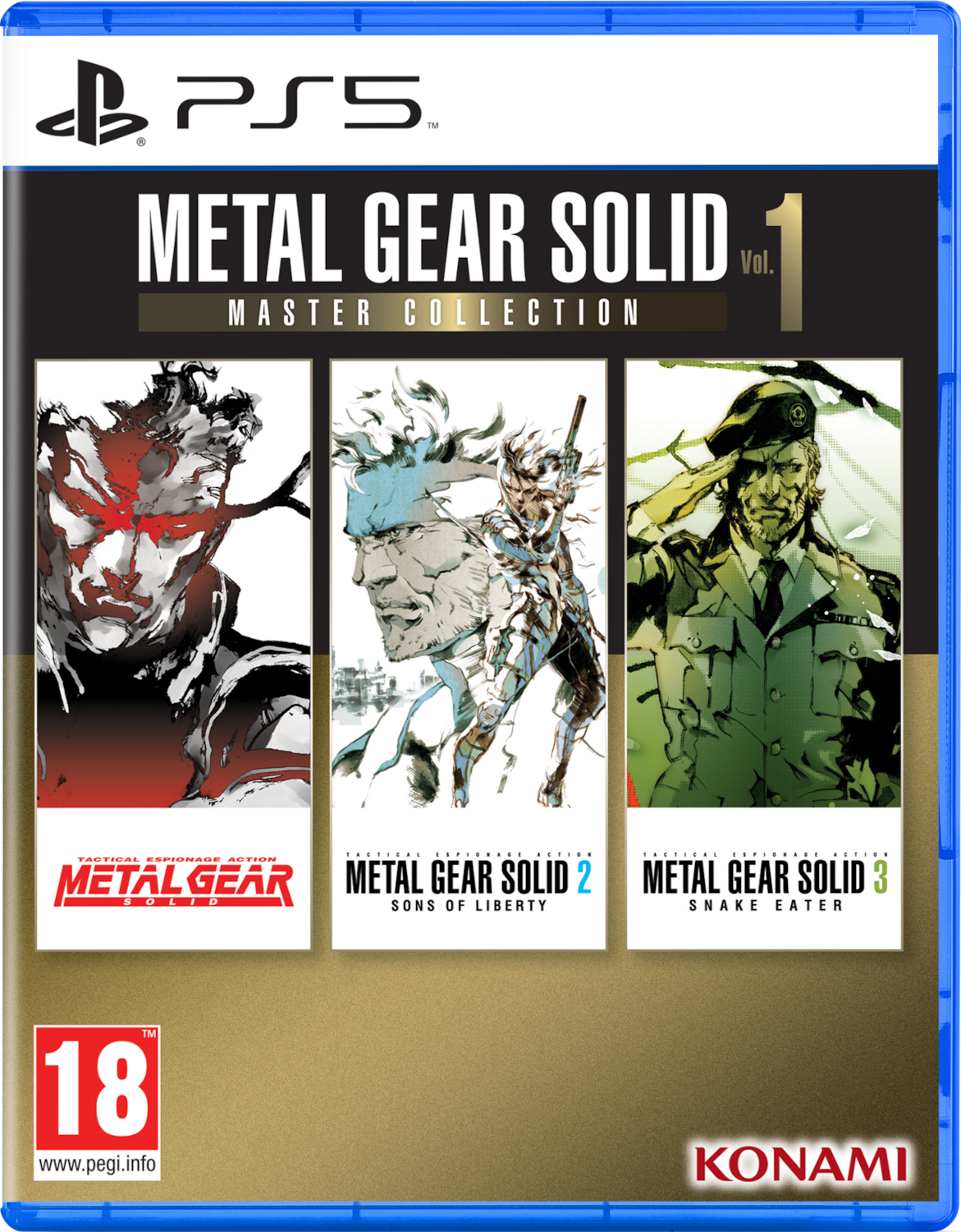 Metal Gear Solid Master Collection Vol.1 UK PS5