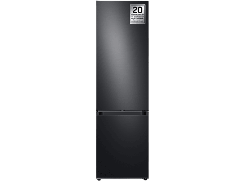 Frigorífico combi - Samsung BESPOKE Smart RB38C7B6AB1/EF, No Frost, 203cm, 387l, Twin Cooling Plus™, Metal Cooling, WiFi, Grafito