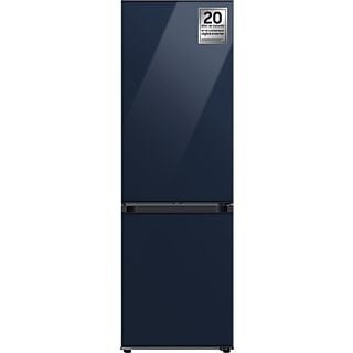 Frigorífico combi - Samsung BESPOKE Smart RB34C7B5D41/EF,  No Frost, 185.3 cm, 344l, All Around Cooling, Metal Cooling, WiFi, Clean Navy