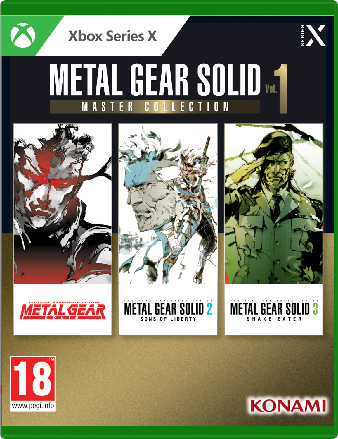 Metal Gear Solid Master Collection Vol.1 UK Xbox Series X