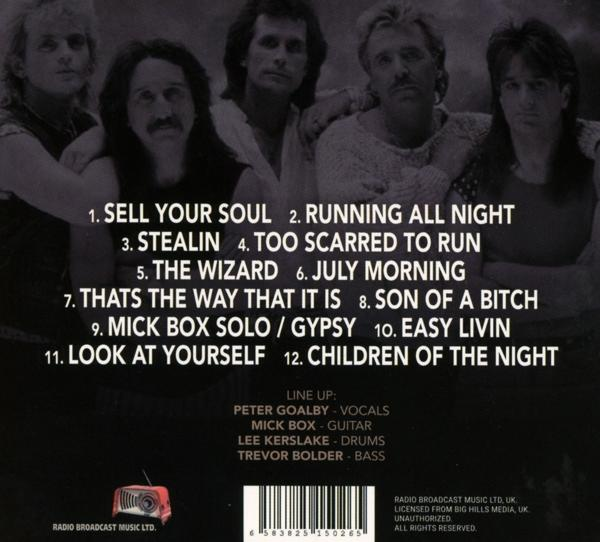 Uriah Heep - Budapest, September 07, 1982 / Radio Broadcast 198  - (CD)