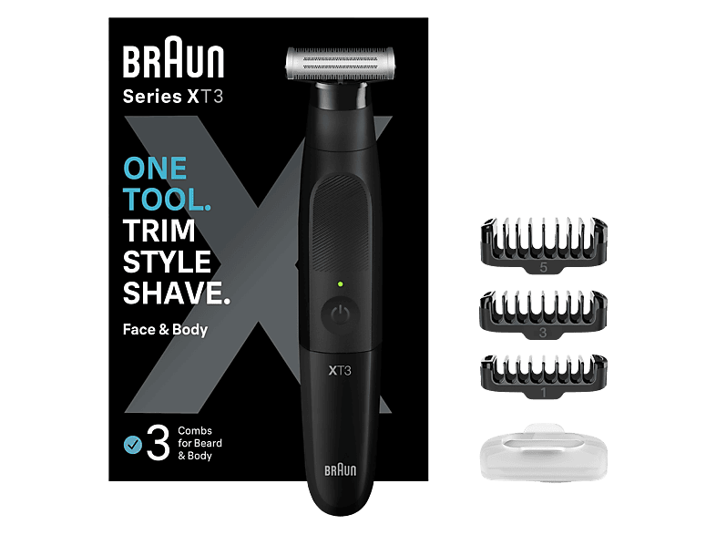 Tondeuse à barbe Braun Series X XT3100 Face