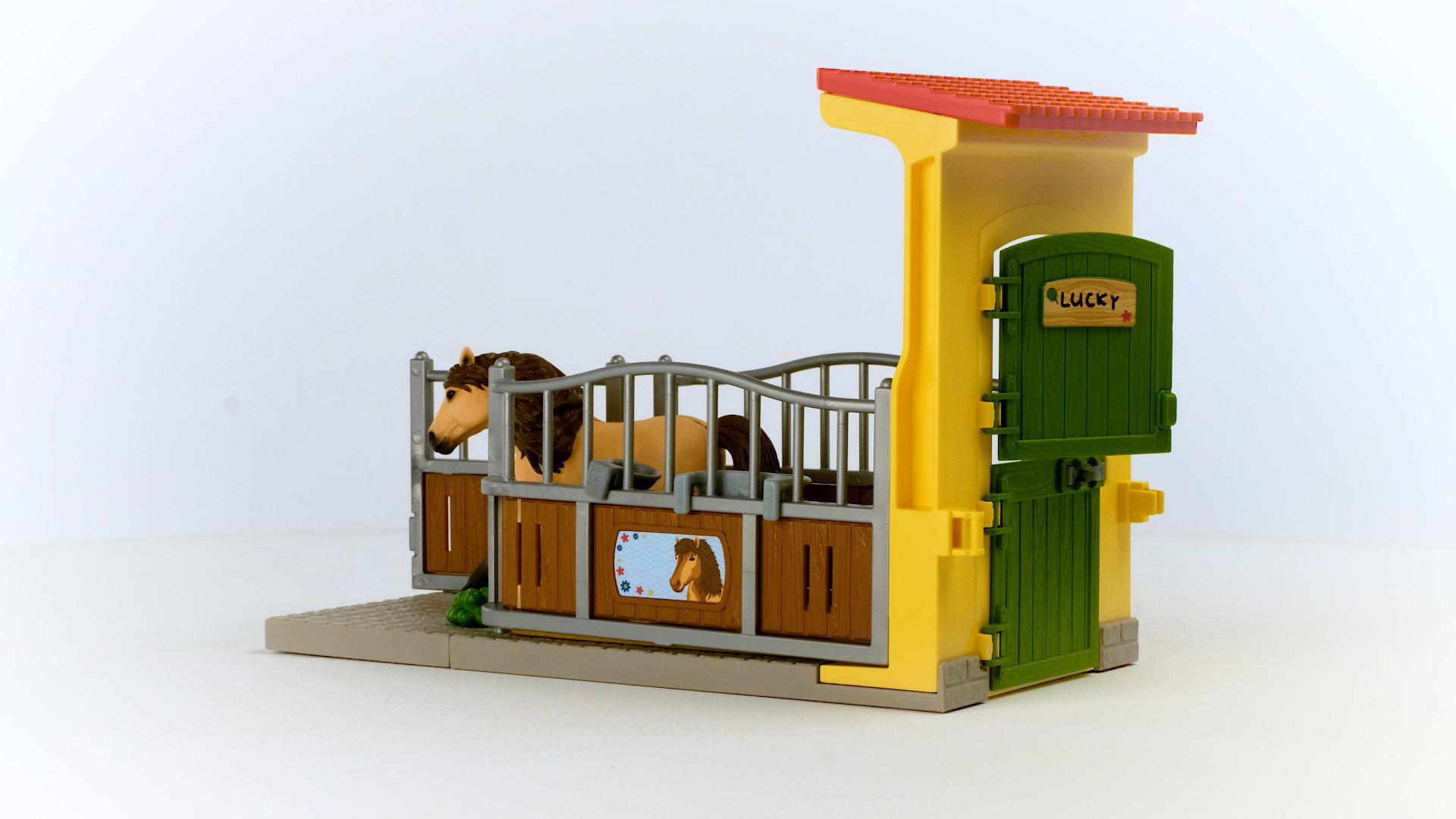 SCHLEICH Ponybox mit Islandpferd Spielset Hengst Mehrfarbig