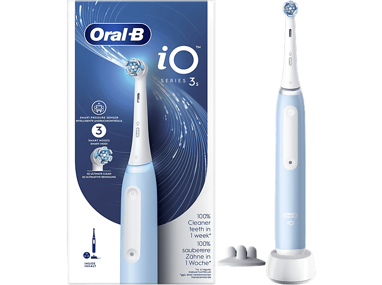 Oral B Elektrische Tandenborstel Io 3s Ice Blue