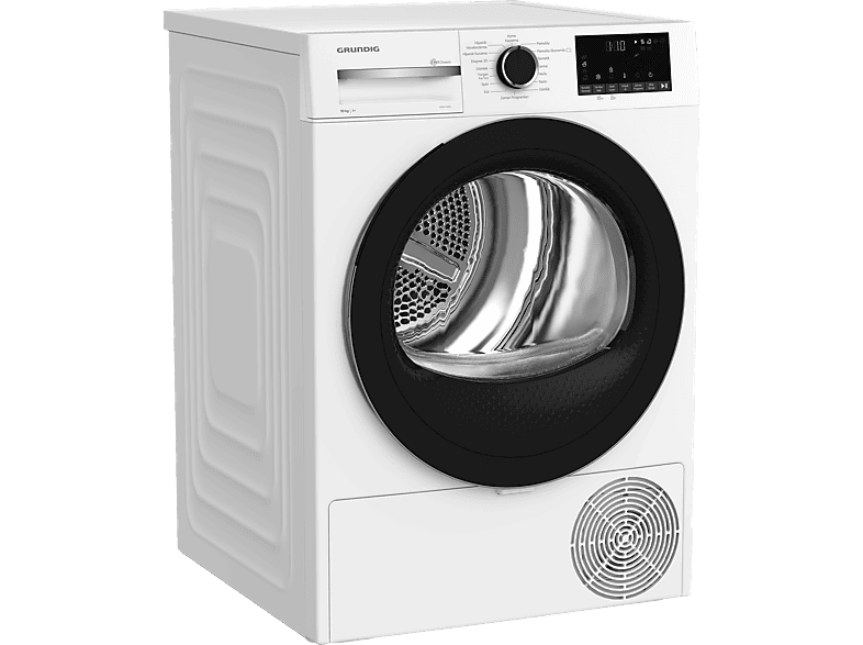 GRUNDIG GPDH 10854 A+ Enerji Sınıfı 10 Kg Kurutma Makinesi Beyaz