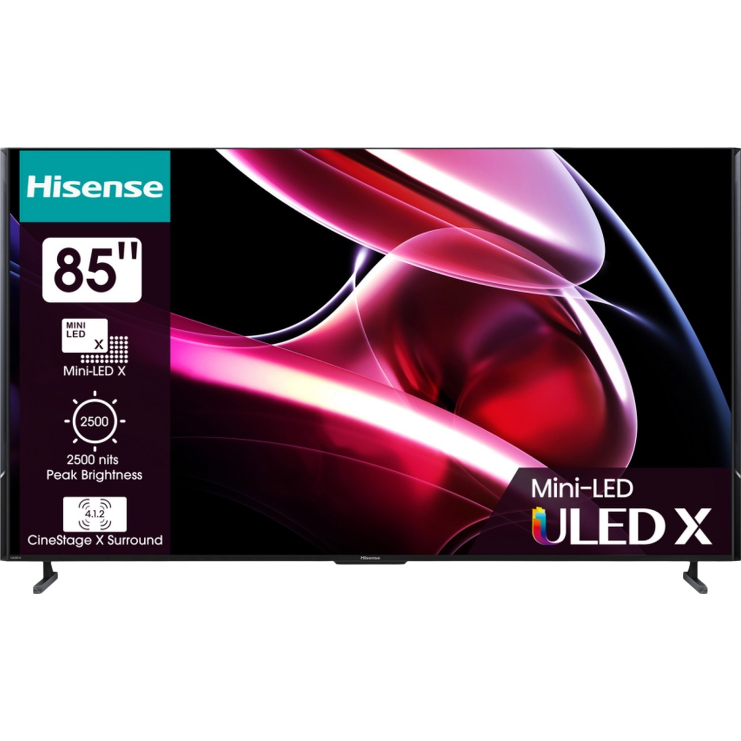 HISENSE 85UXKQ 85" ULED X Smart 4K Mini LED - Ultra HD 4K - Mini-led-tv - 85 inch