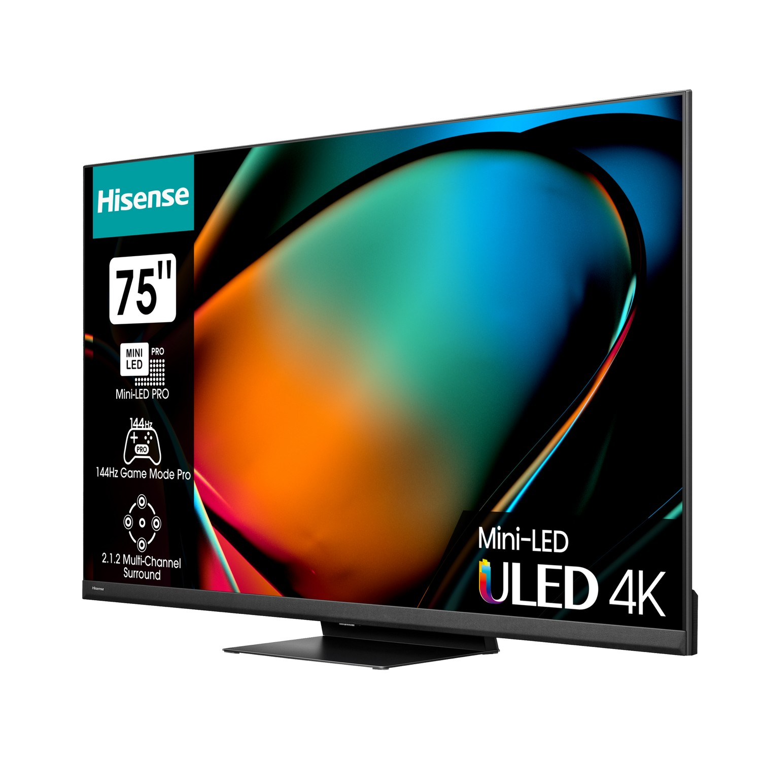 HISENSE 75U8KQ 75" ULED Smart 4K Mini LED - Ultra HD 4K - TV miniLED - 75 pouces