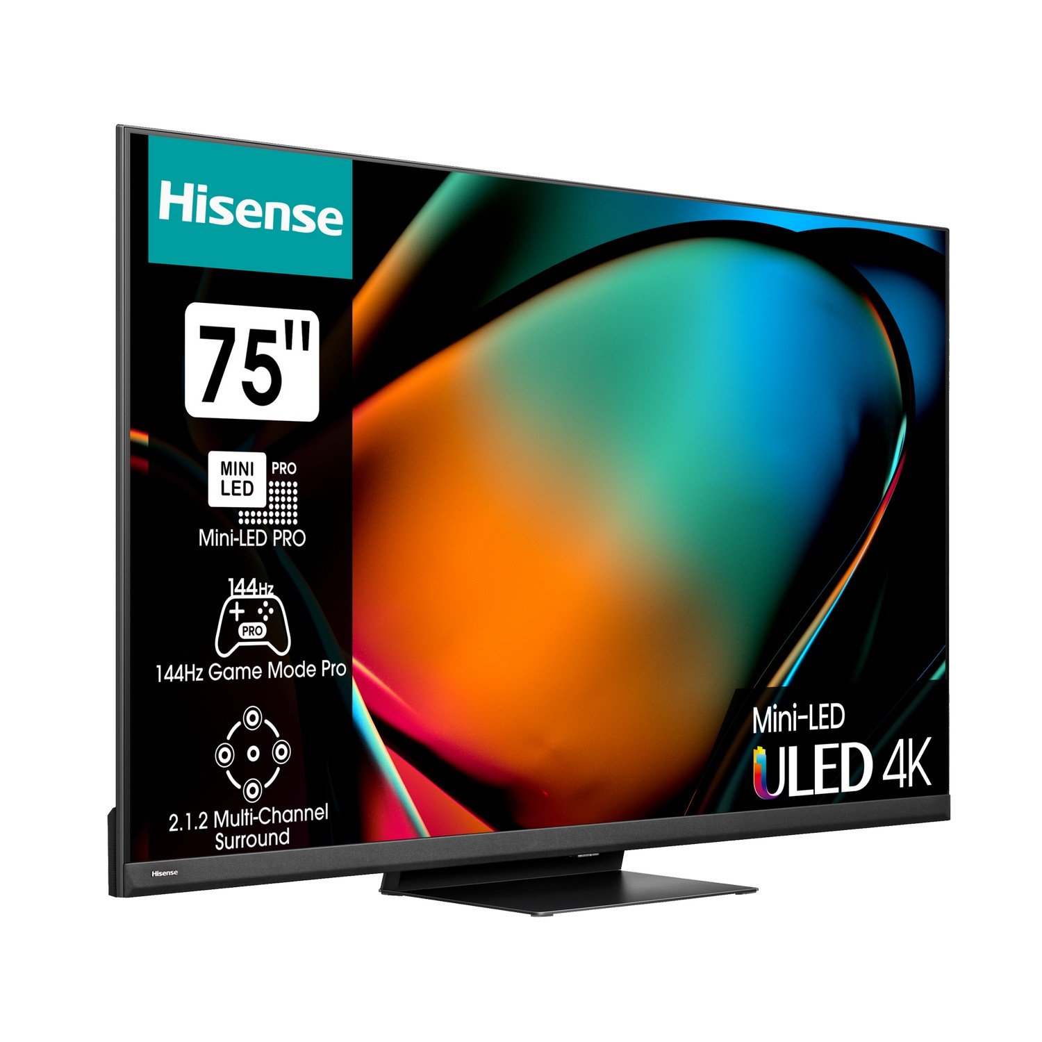 HISENSE 75U8KQ 75" ULED Smart 4K Mini LED - Ultra HD 4K - TV miniLED - 75 pouces
